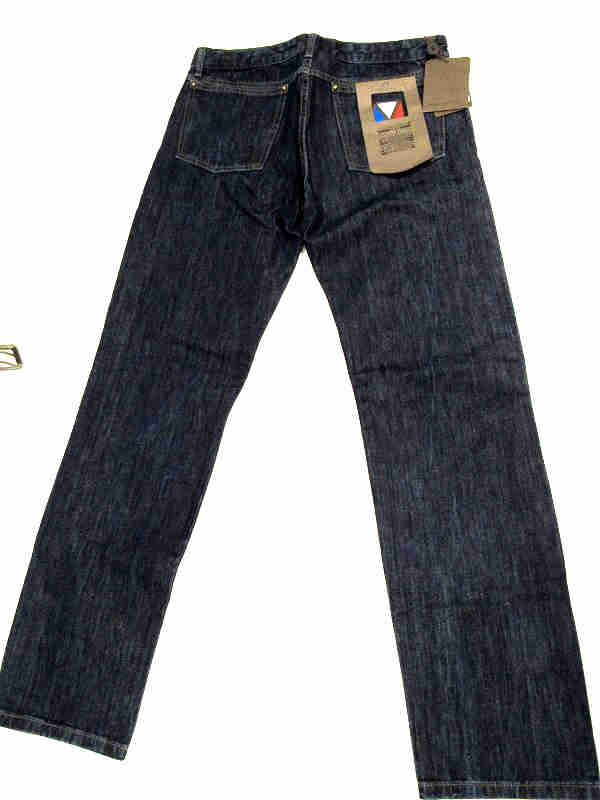 Louis Vuitton Slim Dark Blue Jeans For Man